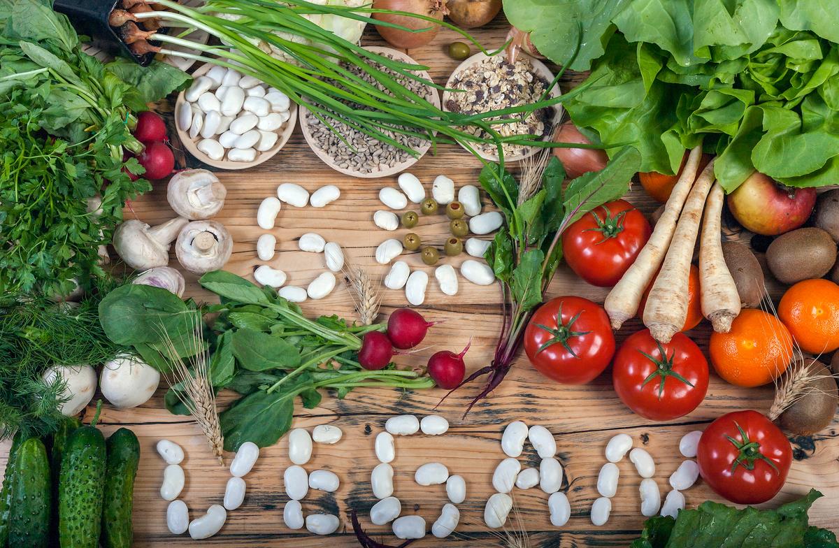 纯素食的示意图。(Shutterstock)